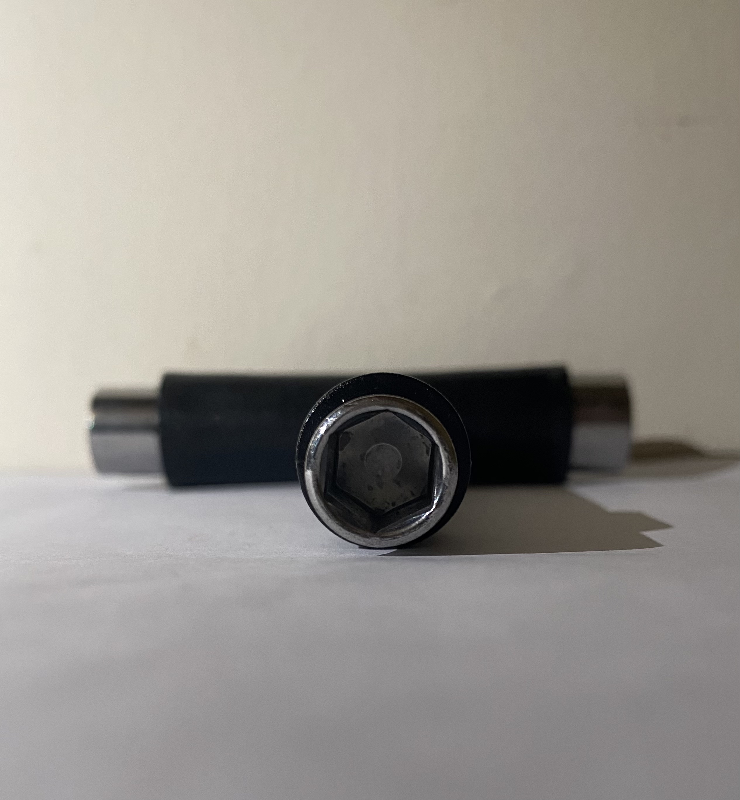 The bottom view of the wrench