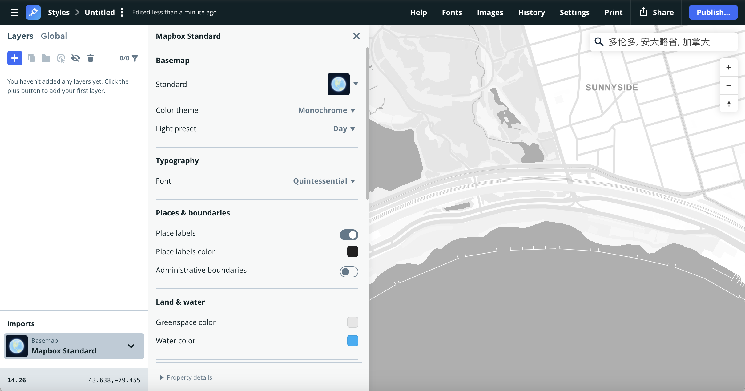 Mapbox overview production