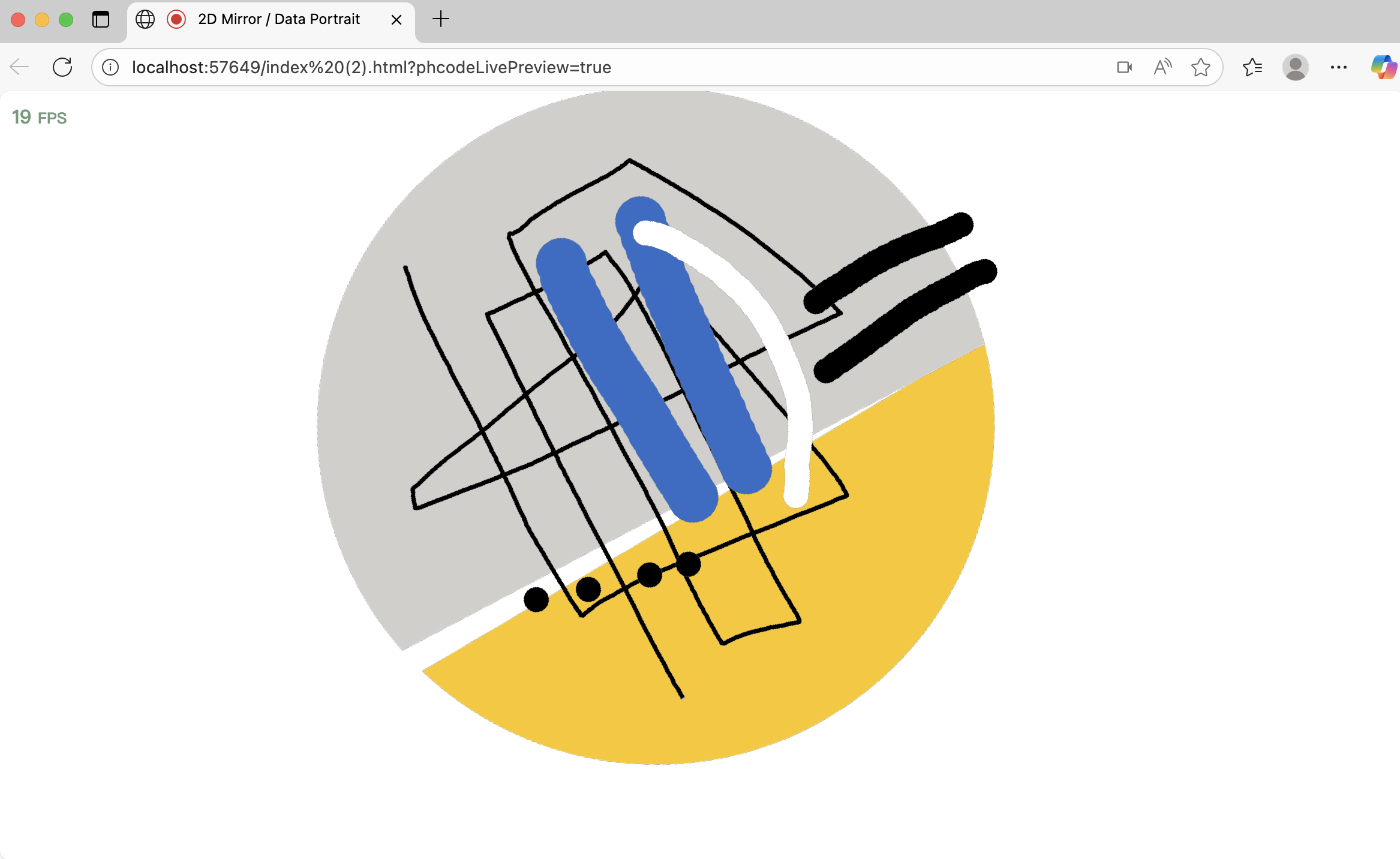 First try to attempte to integrate face tracking with icon interaction technology on the website.